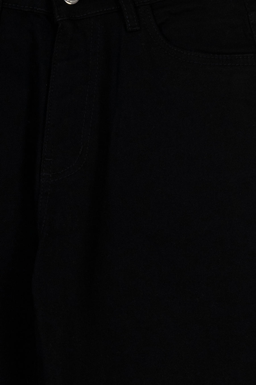 Noir Straight-Leg Denim