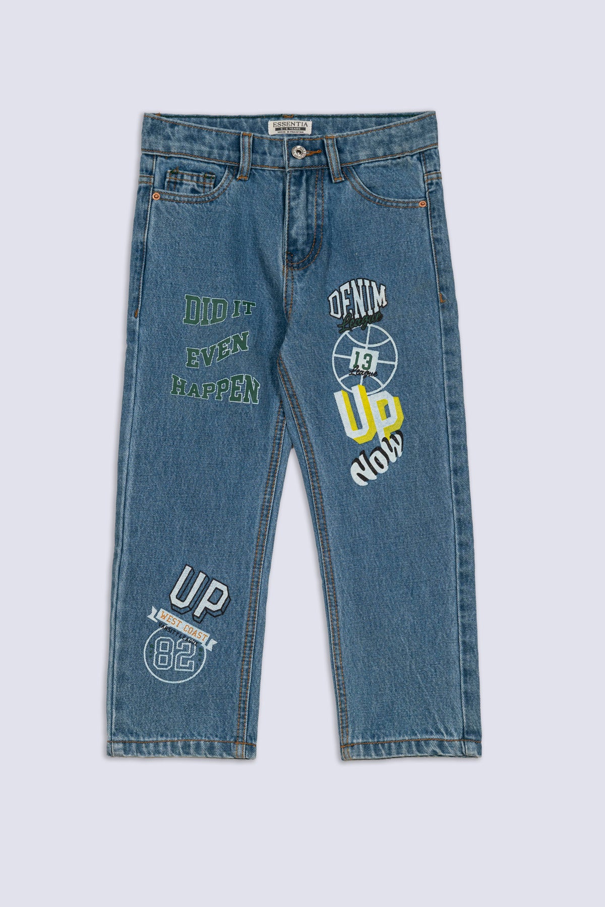 Boys' Graphic Statement Jean