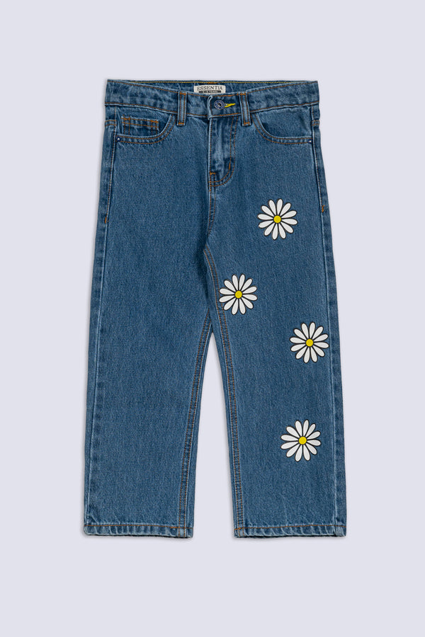 Floral Pop Straight Girls' Jean