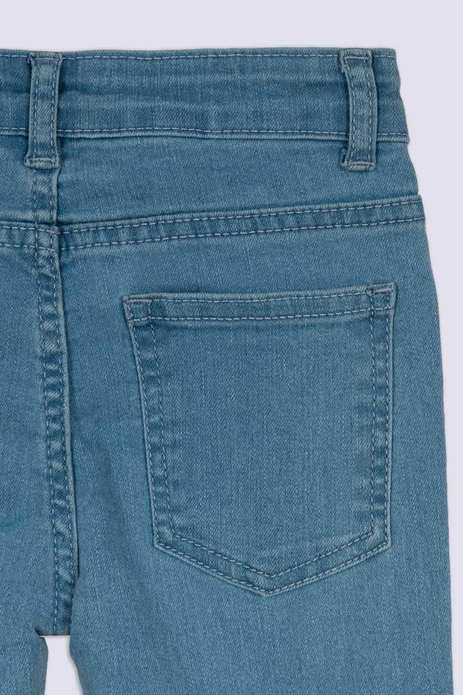 Frayed Pocket Skinny Girls' Jean