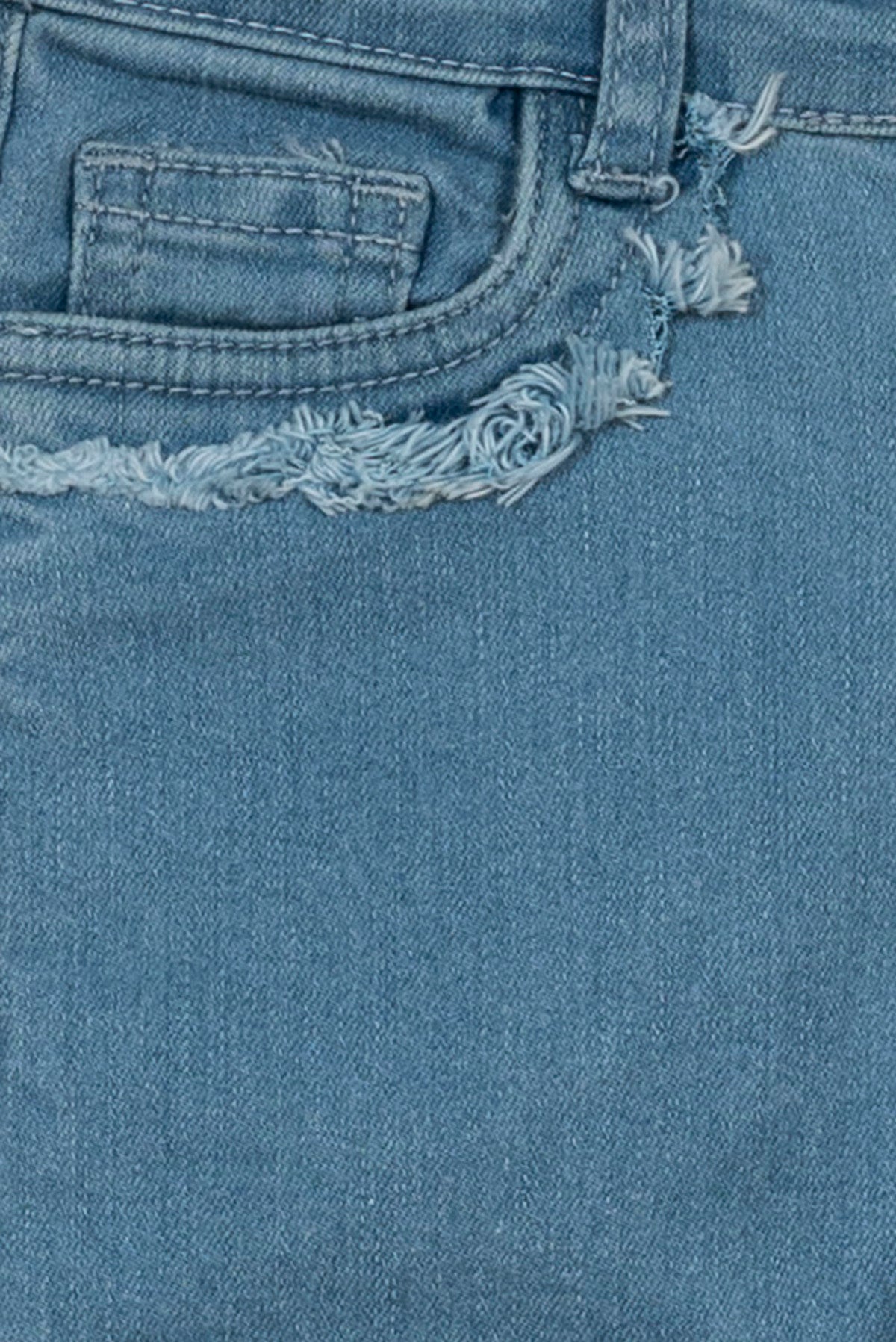 Frayed Pocket Skinny Girls' Jean