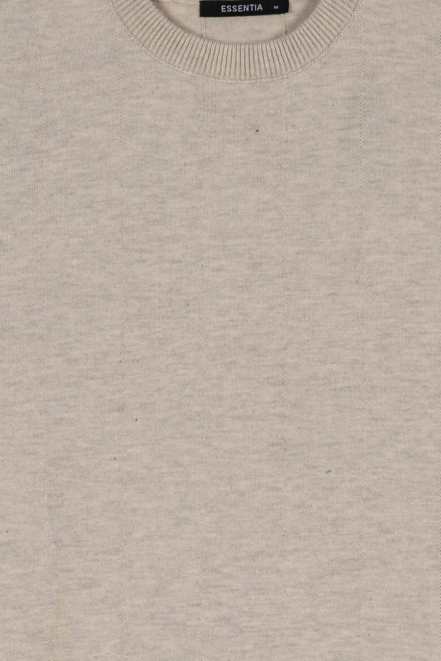 Oatmeal Men's Knit Polo Shirt