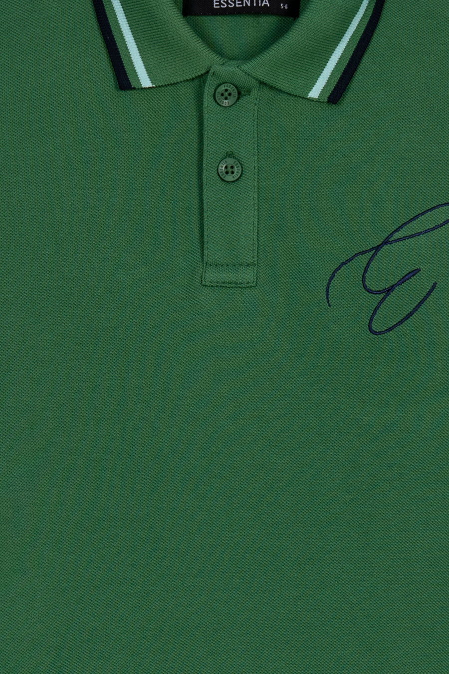 Lt Green Boy's Plain Polo  Shirt
