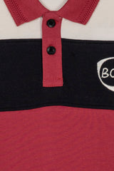 Colour Block Boy's Polo Shirt