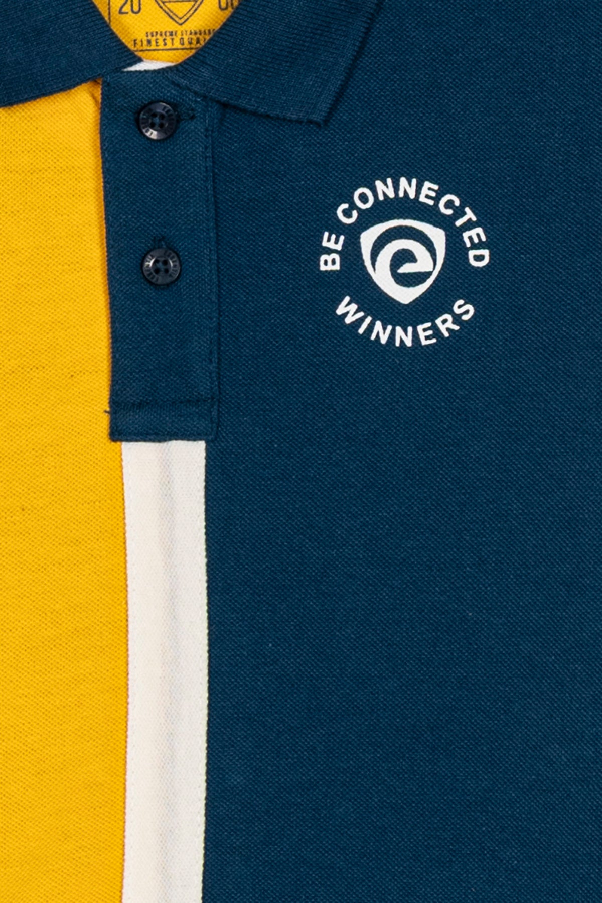 Boys' Color Block Polo