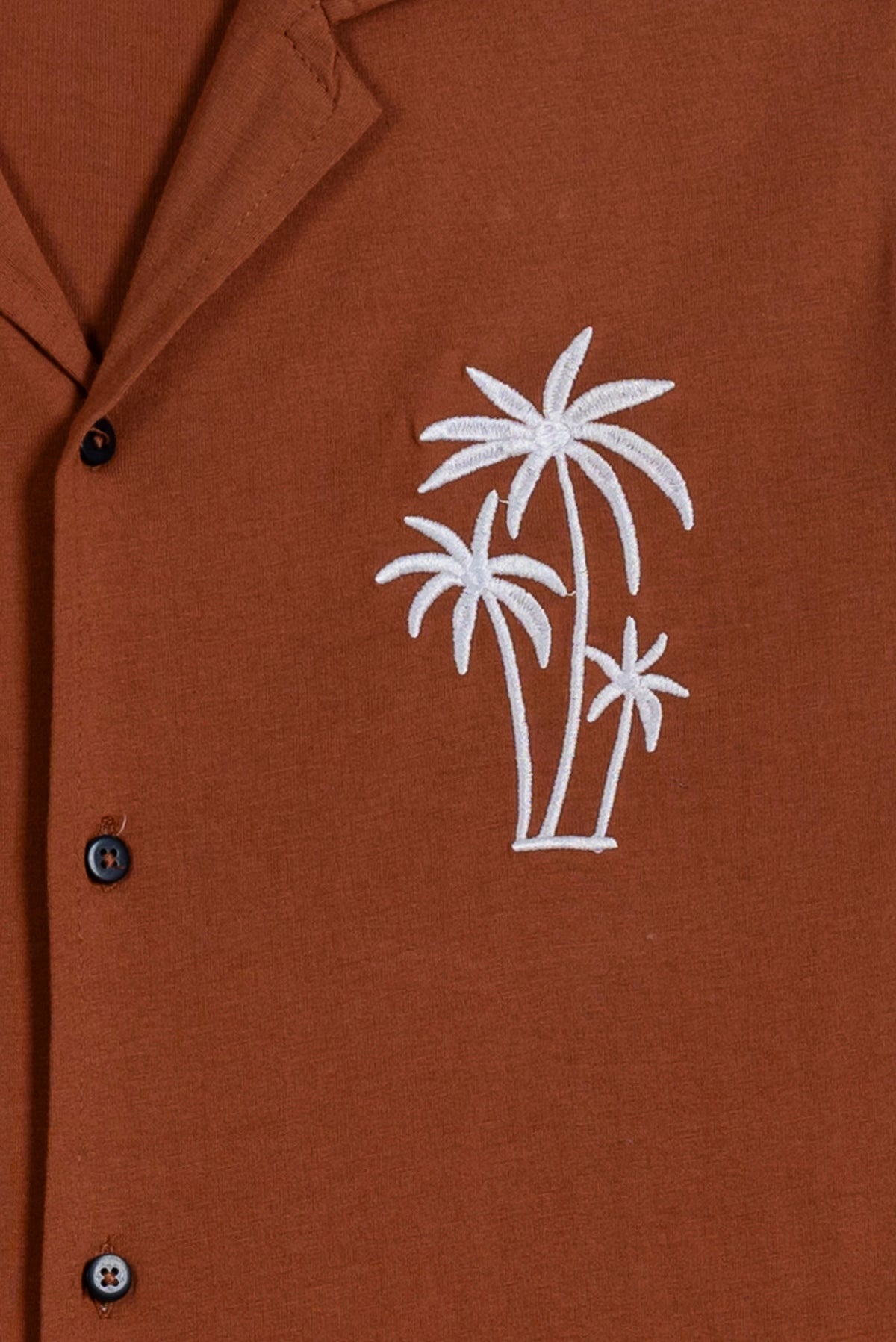 Palm Noir Men's Polo