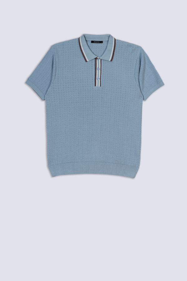 Pastel Knitted Polo