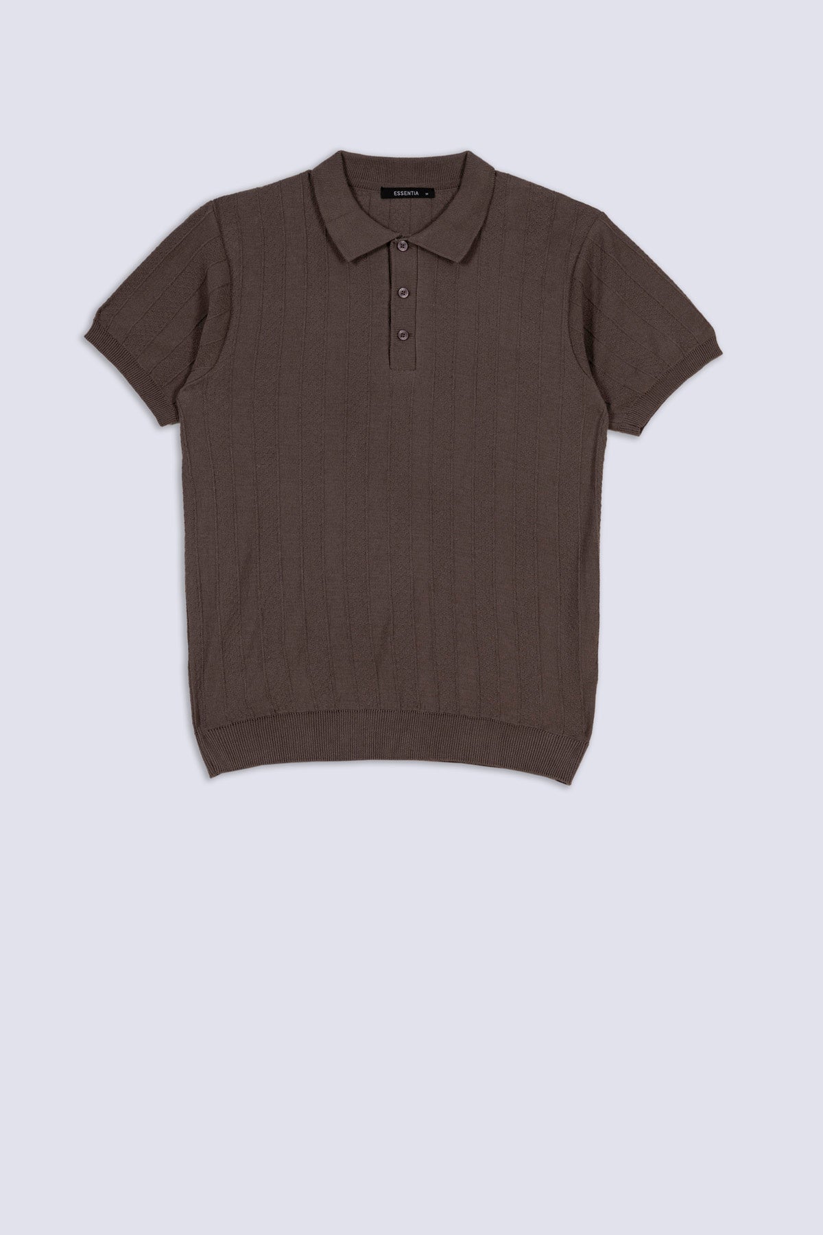 Vertical Rib Comfort Men's Polo