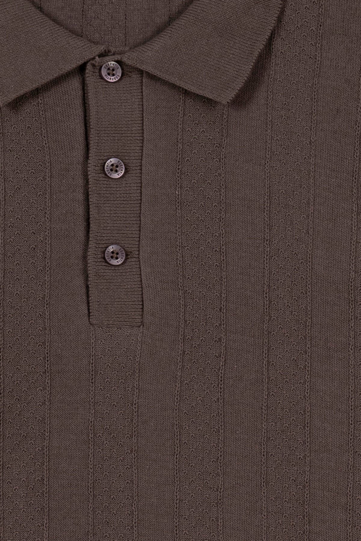 Vertical Rib Comfort Men's Polo