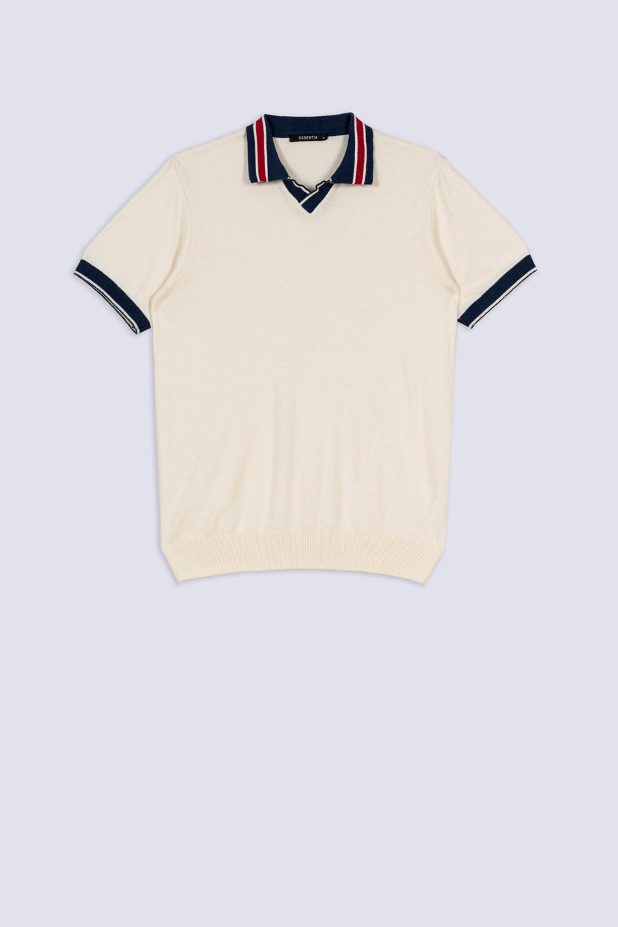 Heritage Contrast-Collar Knit Polo