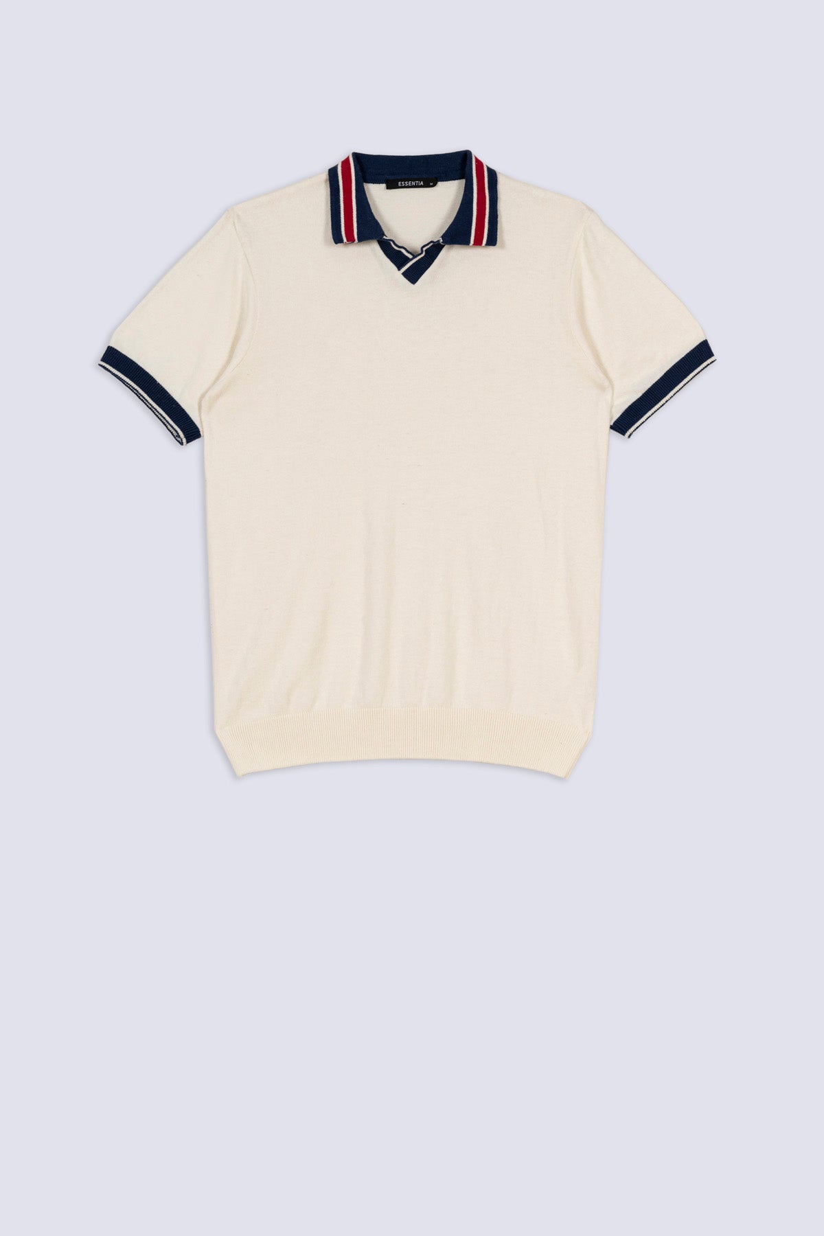 Heritage Contrast-Collar Knit Polo