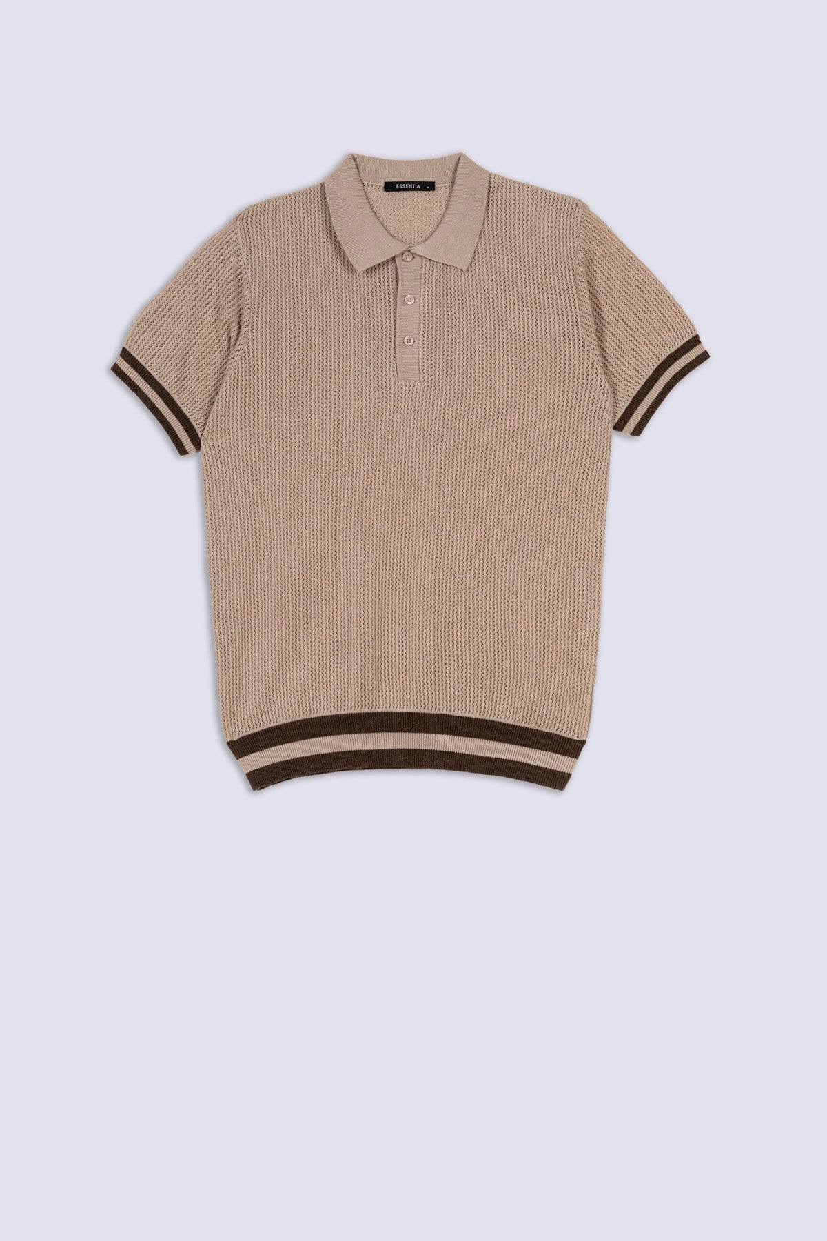 Classic Waffle Men's Knit Polo