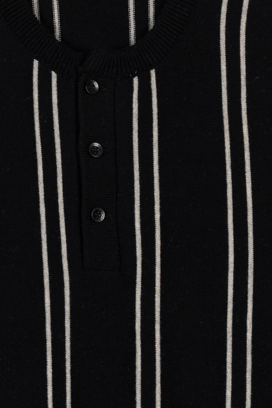 Verdant Line Men's Henley Polo