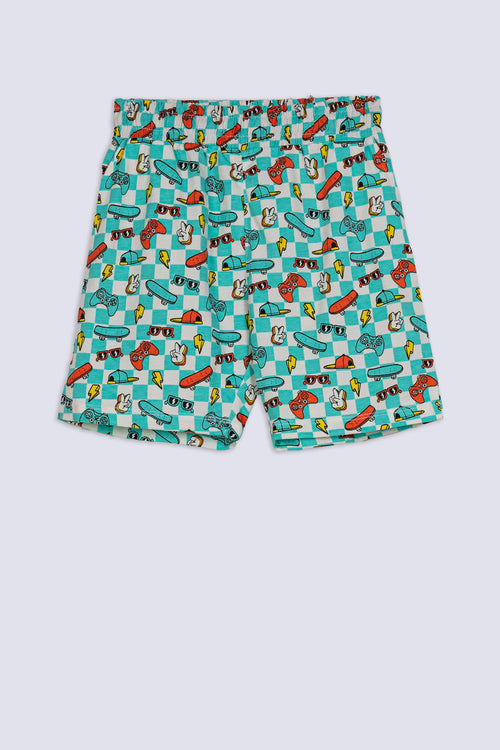 All Over Print Boy's Short