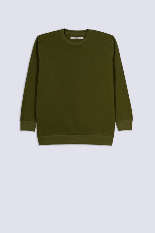 Olive Green Drift Men's Sweatshirt