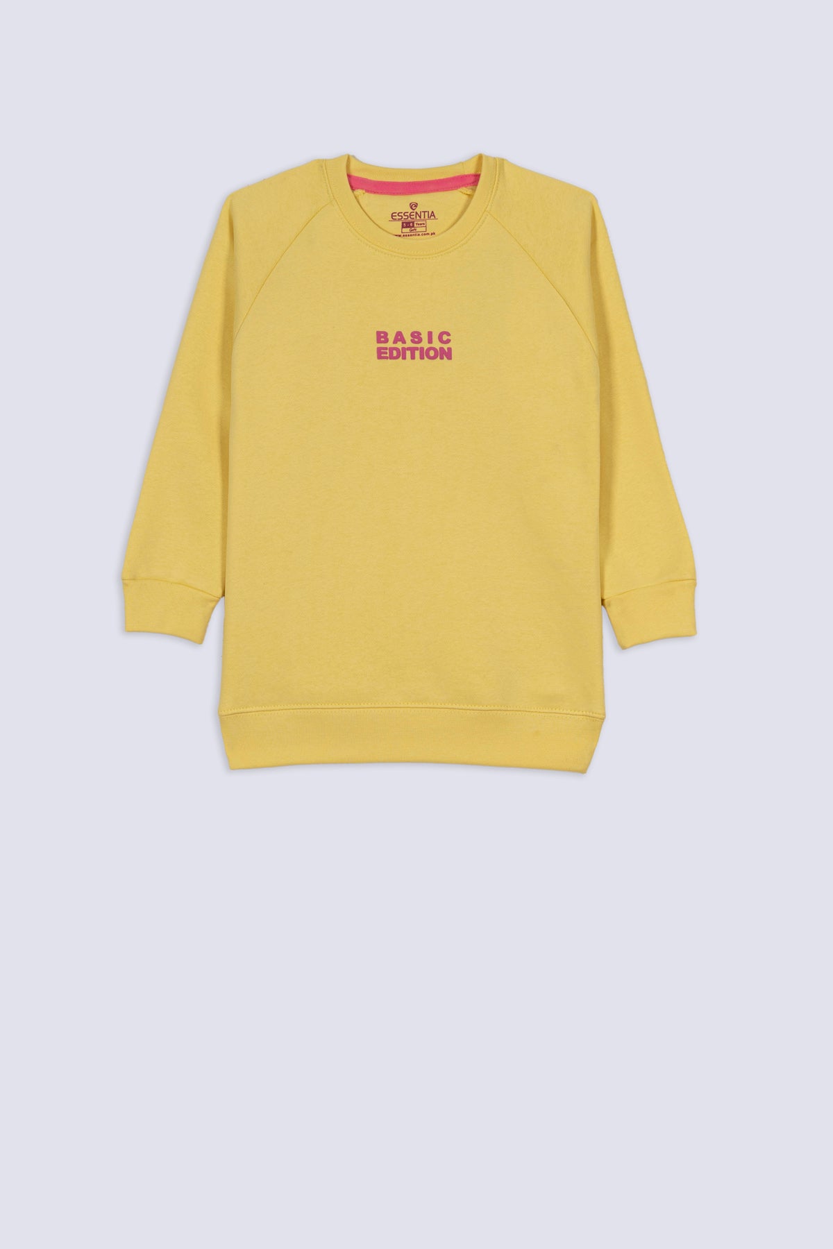 Girls' Basic Edition Fleece Sweatshirt