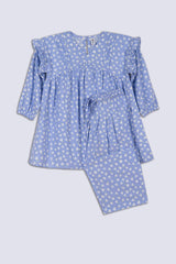 Sky Hearts Girl's Co-Ord Set