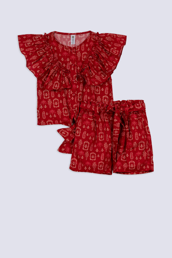 Girls' Scarlet Heritage Co-Ord Set