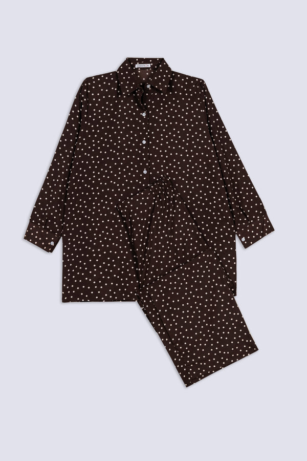 Polka Dot Ladies Co-Ord Set