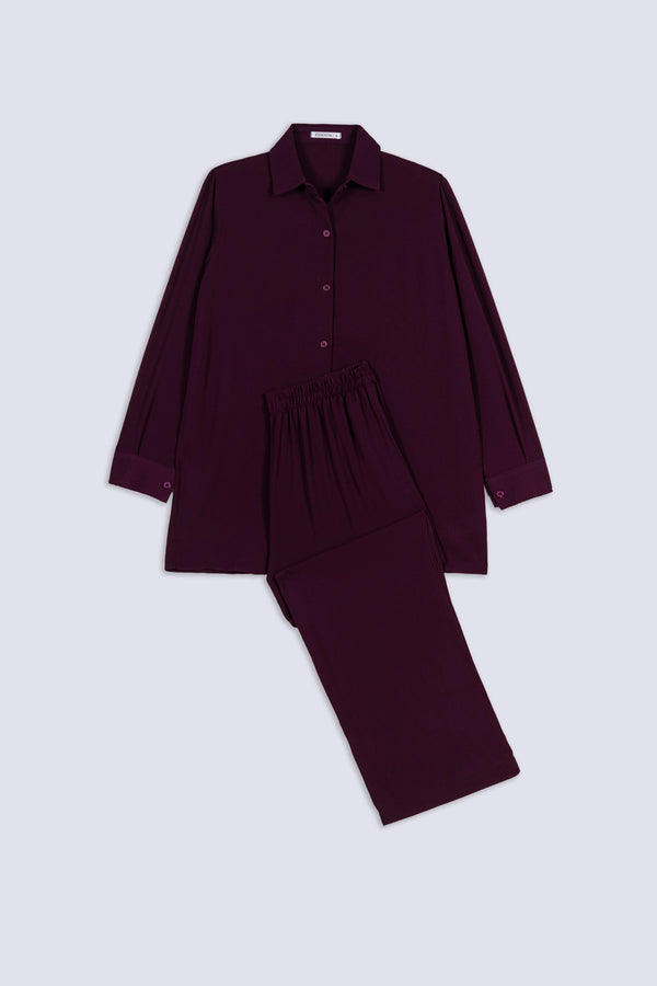 Signature Purple Ladies Lounge Set