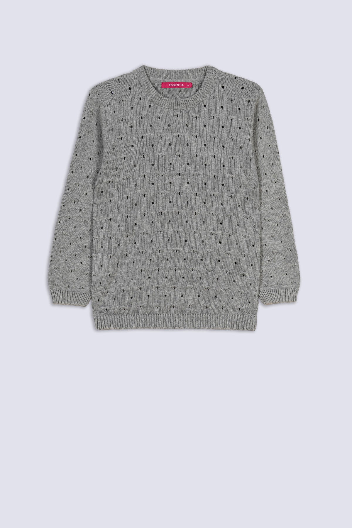 Moonlit Sparkle Girl's Sweater