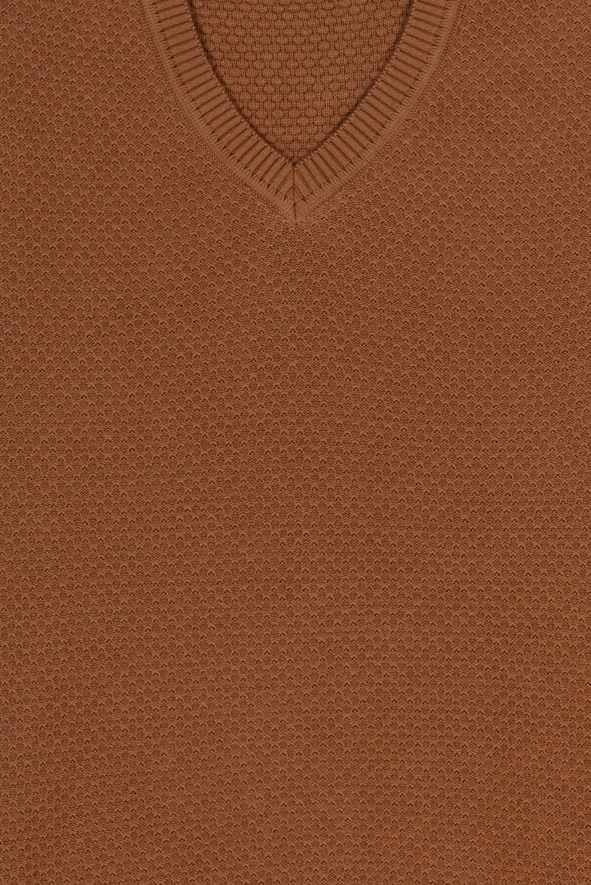 Earth Tone Knit Sleeveless Sweater