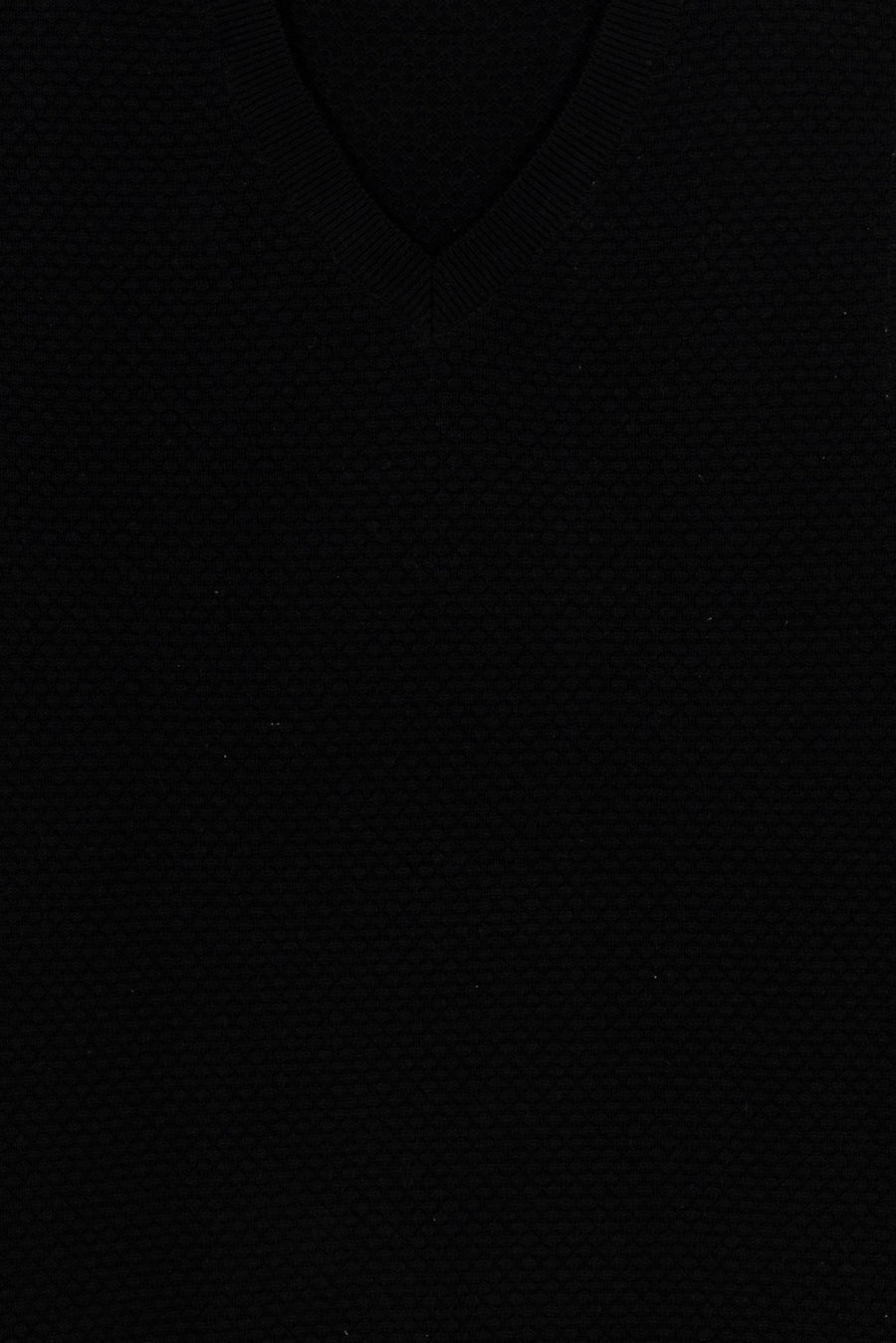 Black Aura Sleeveless Sweater