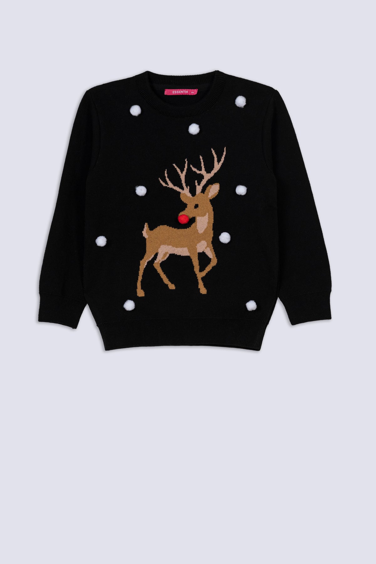 Frosted Rudolph Girl's Sweater
