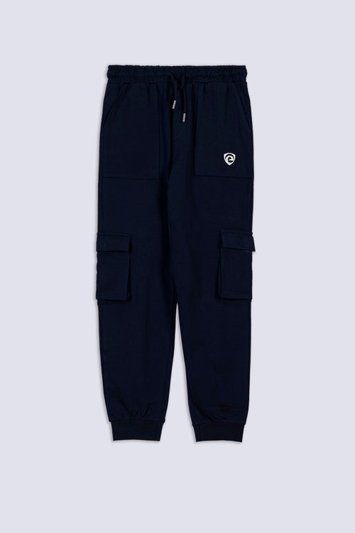 Navy Blue Boy's Jersey Trouser/Summer