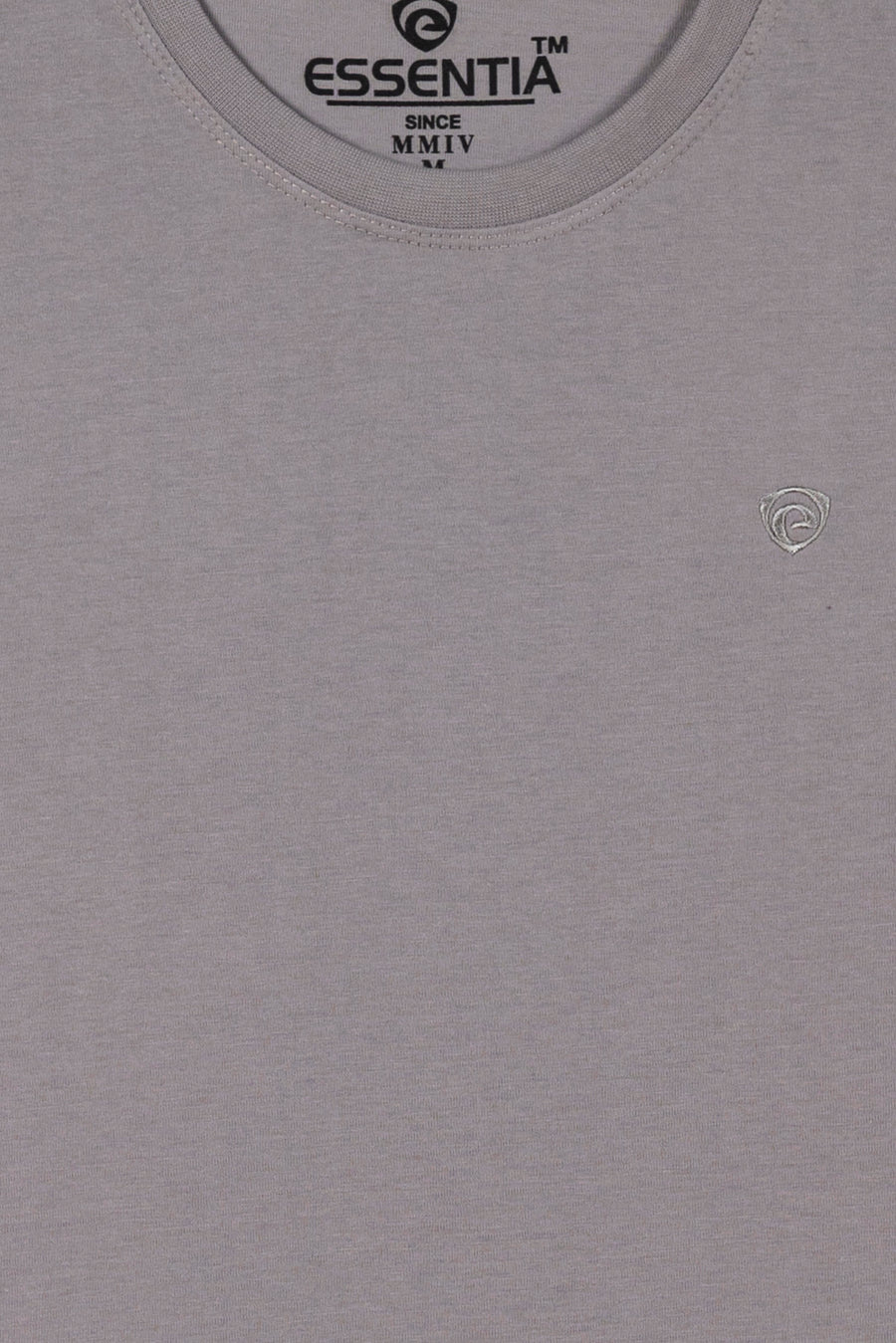 Grey Men's Plain T-Shirt