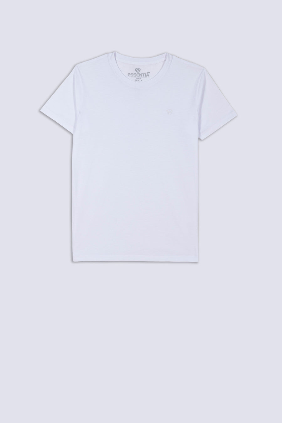 White Men's Plain T-Shirt