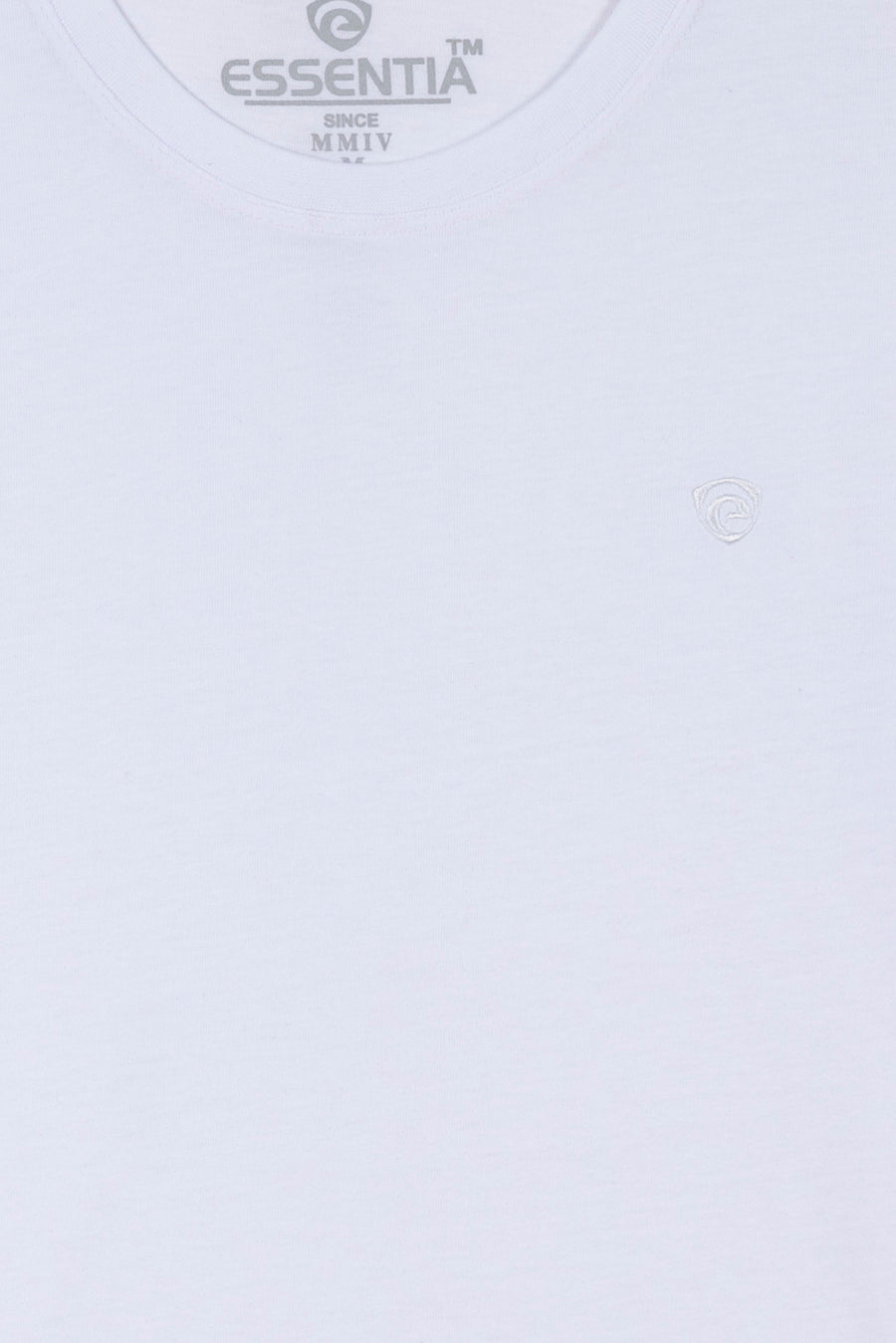 White Men's Plain T-Shirt
