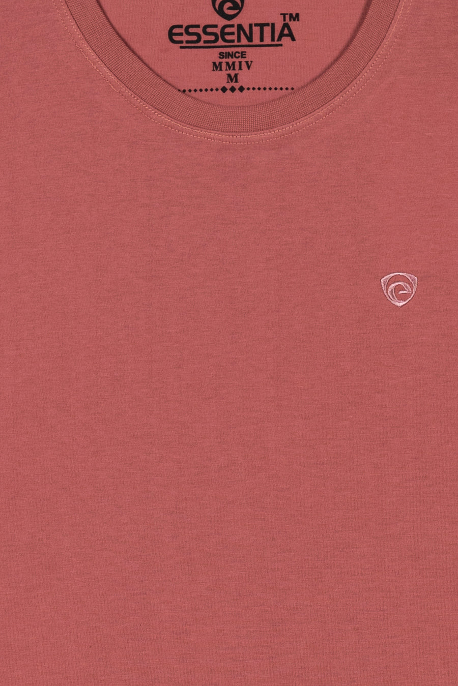 Pink Men's Plain T-Shirt