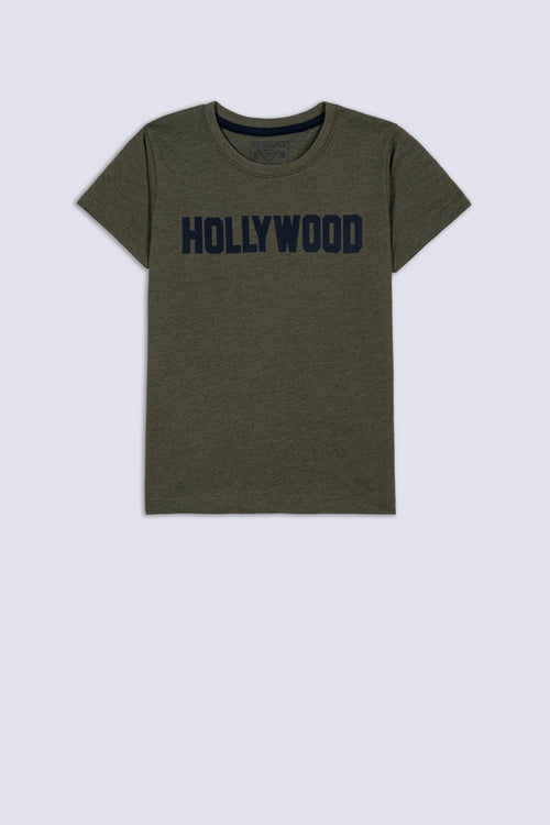 Hollywood Print Boy's T-Shirt