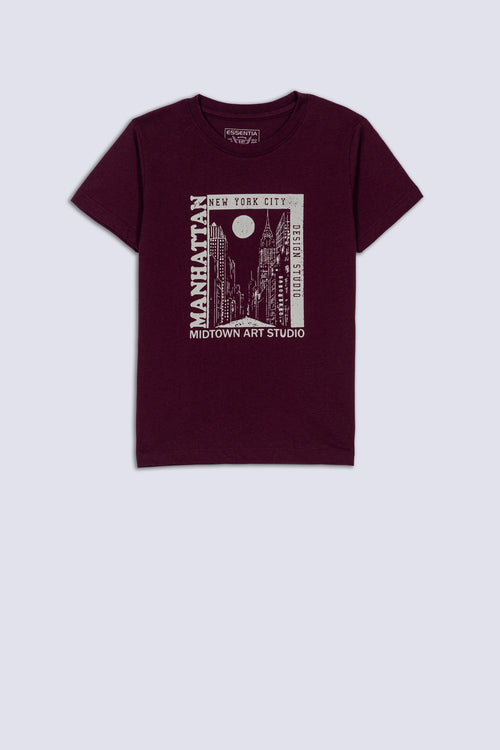 New York Print Boy's T-Shirt