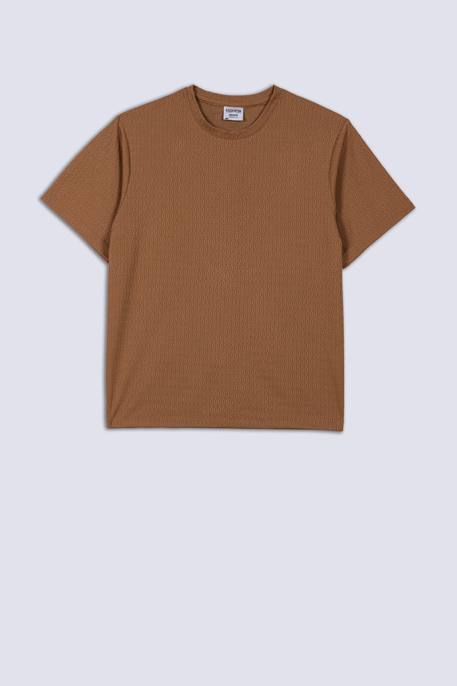 Brown Men's Baggy Fit T-Shirt