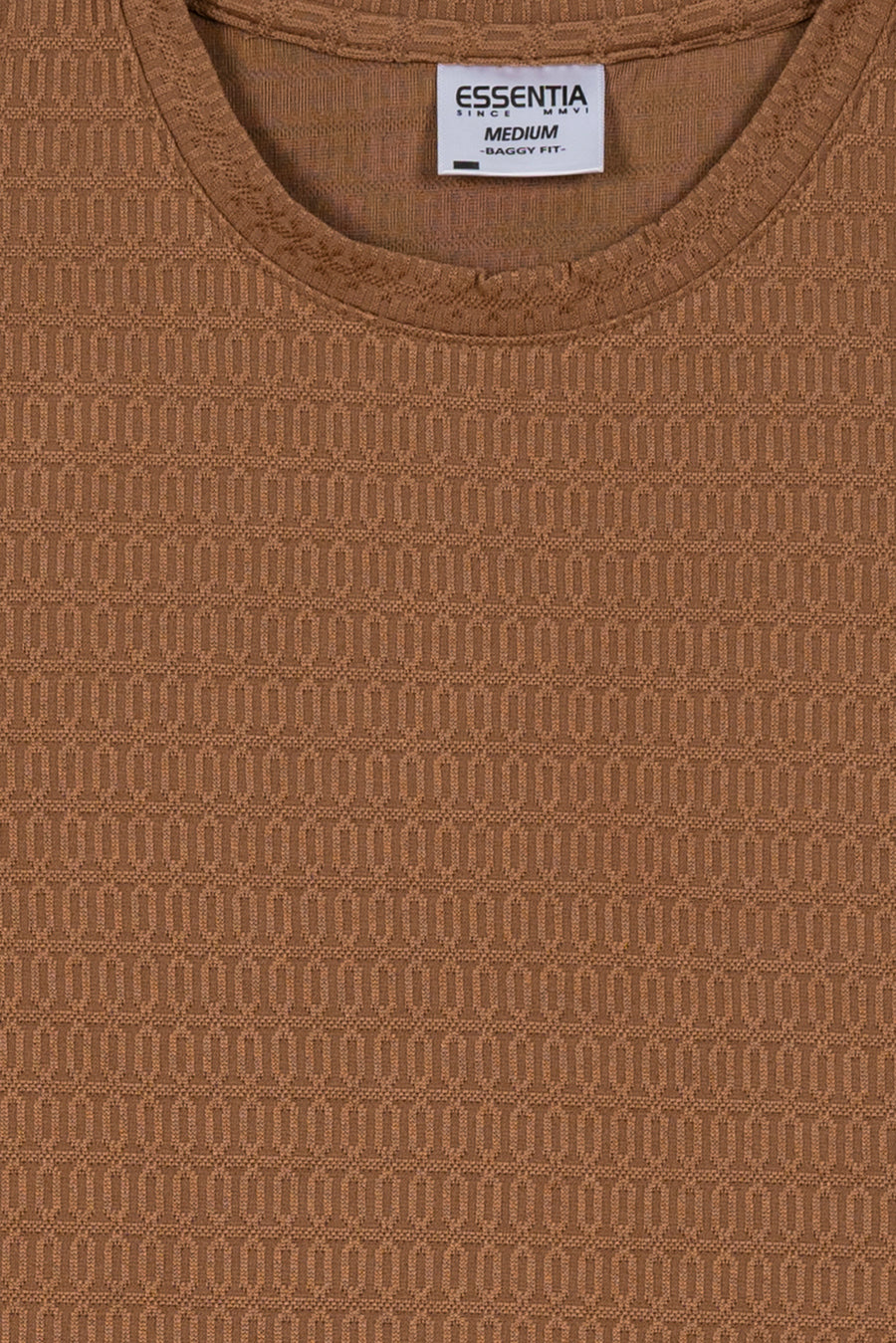 Brown Men's Baggy Fit T-Shirt