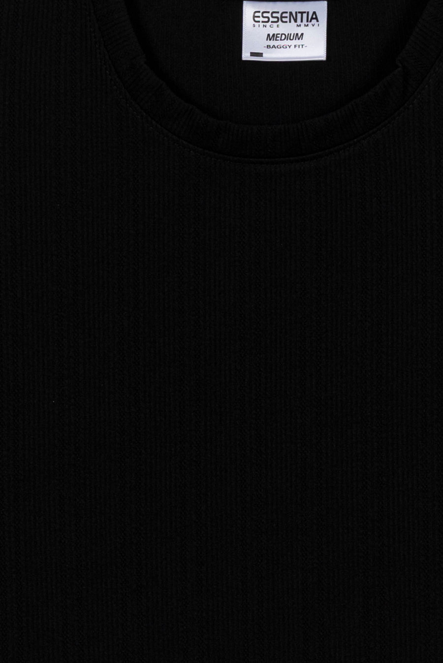 Black Men's Baggy Fit T-Shirt