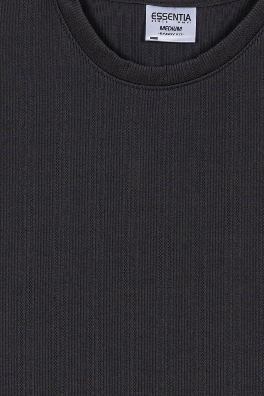 Dark Grey Men's Baggy Fit T-Shirt