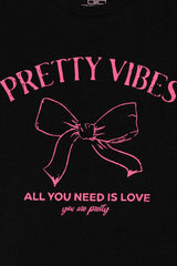Pretty Vibes Girl's T-Shirt