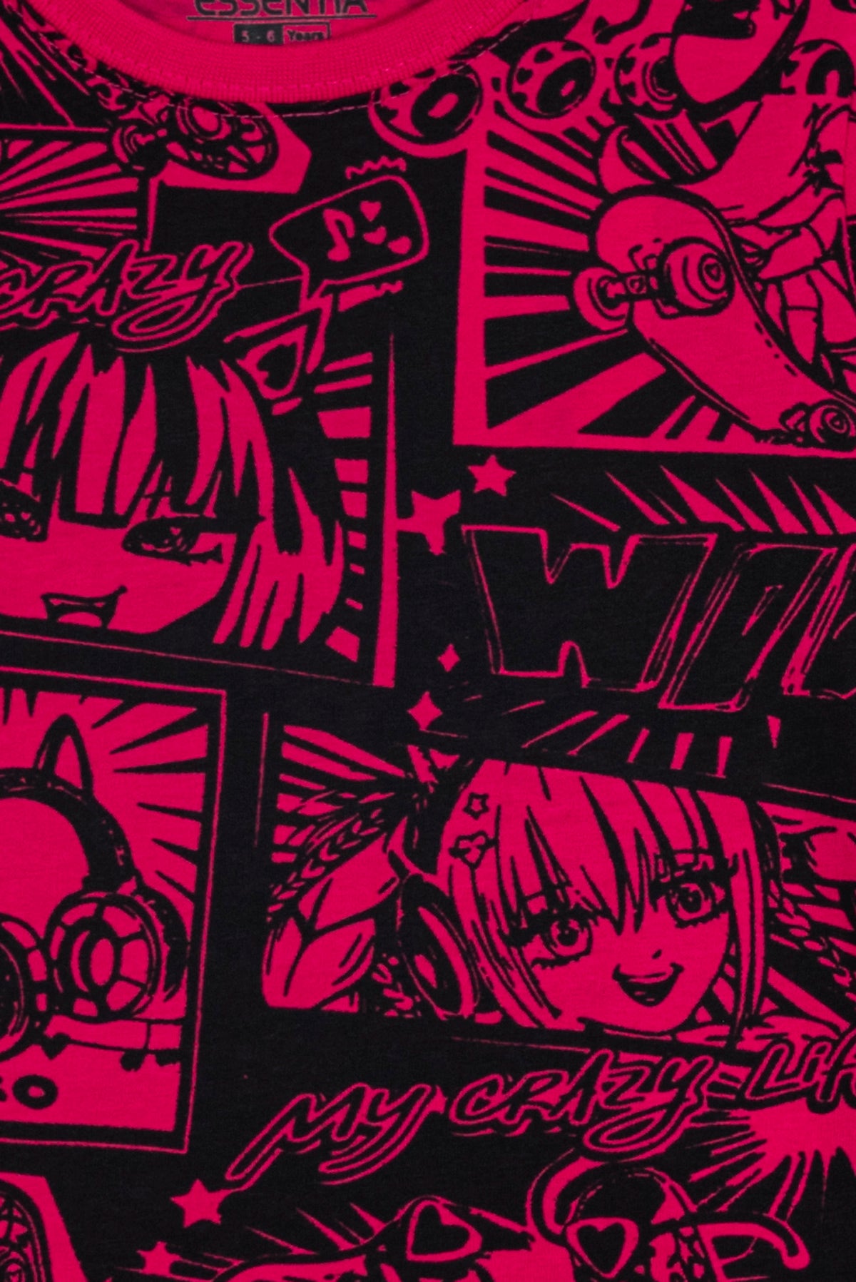 Girl's Anime Street Tee