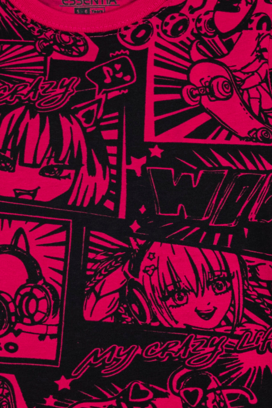 Girl's Anime Street Tee