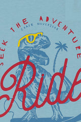Ride Printed Boy's T-Shirt