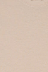 Biege Men's Basic T-Shirt