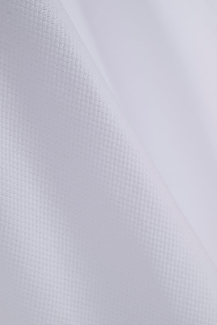 White Men's Textured T-Shirt
