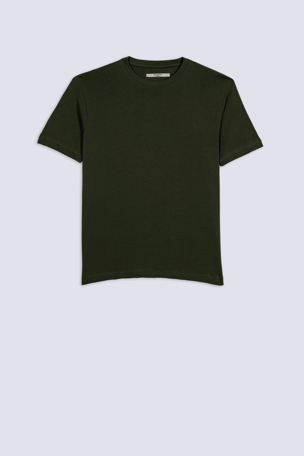 Olive Men's Basic T-Shirt