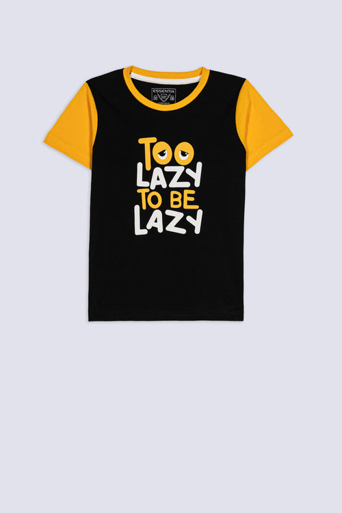 Boys' Lazy Mood Graphic Tee