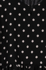 Polka Dots Ladies Top