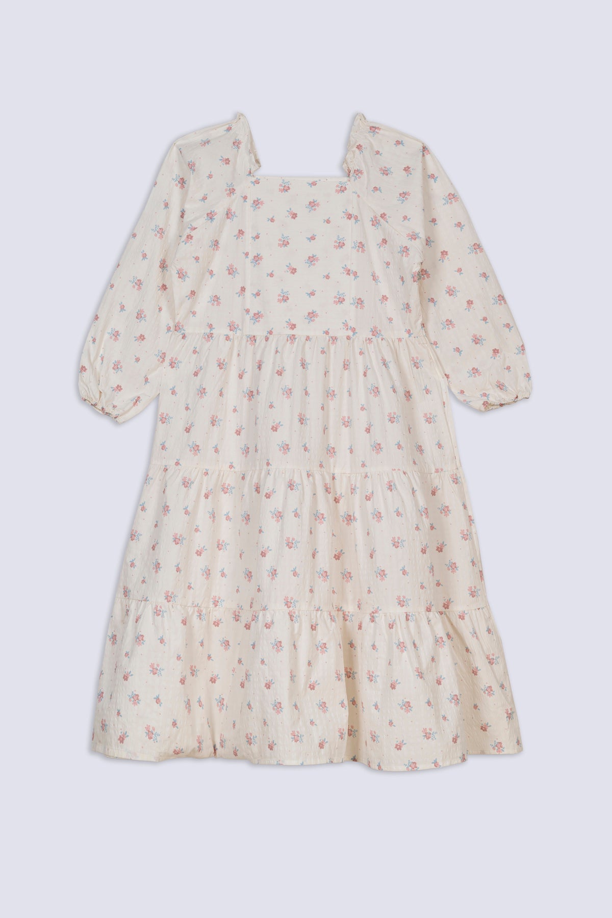 Floral Print Ruffle Ladies Top