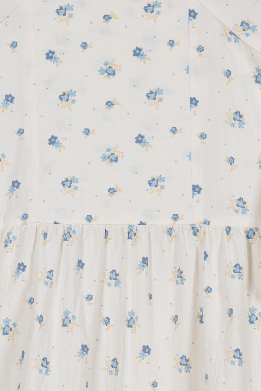 Floral Print Ruffle Ladies Top